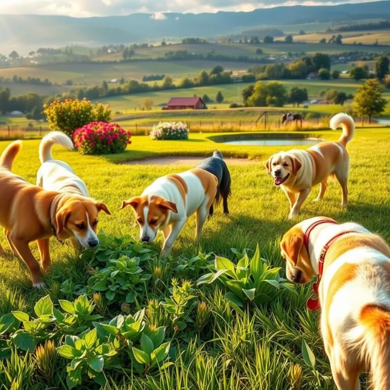 Por que os cães comem ervas: Entenda as razões