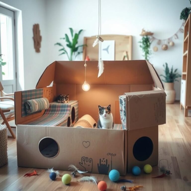 Entenda a Fascinação dos Gatos por Caixas
